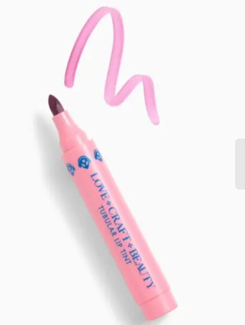 Love+Craft+Beauty | Tubular Lip Tint, Cassette Crush (Rosy Pink)